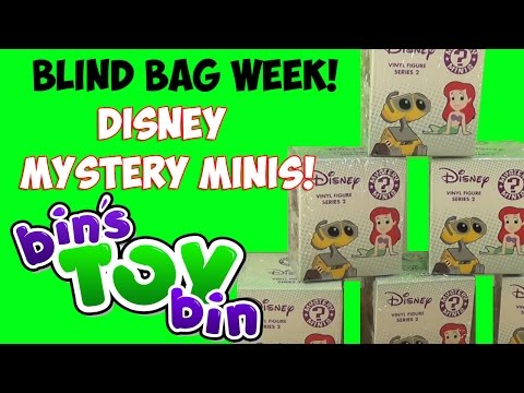 Blind Bag Week 2 #1 - Funko Disney Mystery Minis Series 2! Opening by Bin's Toy Bin