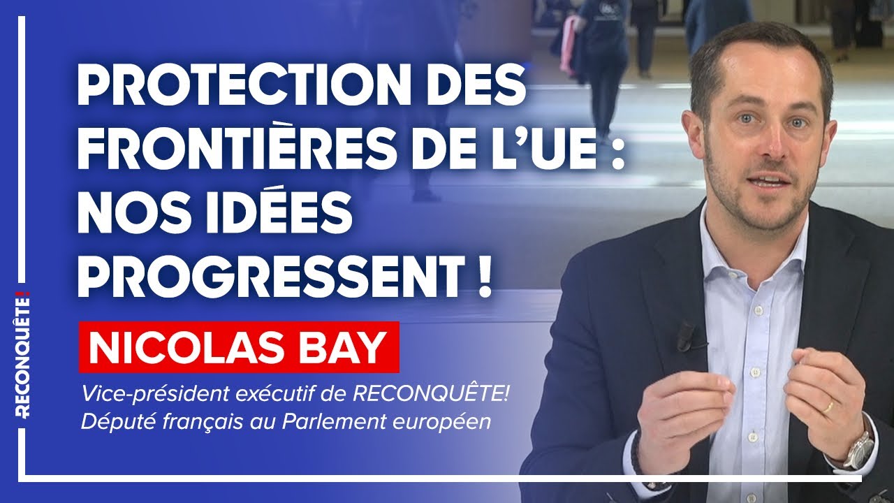Protection des frontières de l’UE : nos idées progressent !