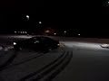 Audi A4 B5 drifting in snow