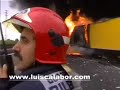 ACCIDENTE CON INCENDIO DE CAMION EN A8 BILBAO.