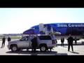 Joe Biden arrives in St. Louis