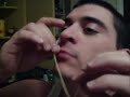Flo Rida in the ayer remix noodle snort video fergie