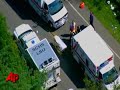 Raw Video: Tour Buses Collide; Dozens Hurt