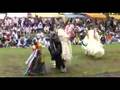 Many Japanese girls  sword fight  traditional culture