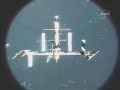 STS-117 ISS Fly-around