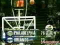 the orlando magic were determined to cover allen iverson with one defender, a strategy that didn't stop the defending nba champion but did derail the philadelphia 76ers.

iverson shrugged off a slow start to score a season-high 46 points wednesday night, but the magic contained philadelphia's other starters to beat the 76ers 110-105 behind 25 points by pat garrity and 20 by darrell armstrong.

