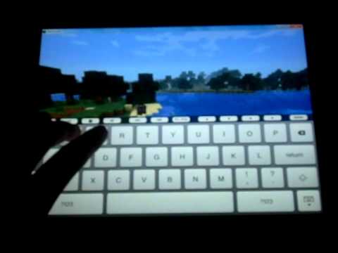 how to play minecraft on ipad