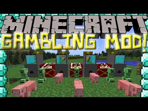 Minecraft Mods: GAMBLING MOD! MACHINES, COINS & TOYS!