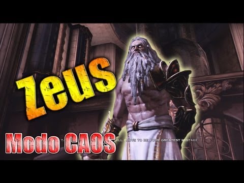 Zeus en modo CAOS (Chaos) // Como derrotar a Zeus GOW3 (Kratos vs Zeus)