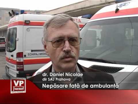 Nepasare faţă de ambulanţă