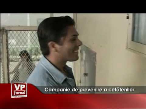 Campanie de prevenire a cetatenilor