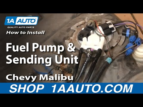 how to rebuild fuel sending unit