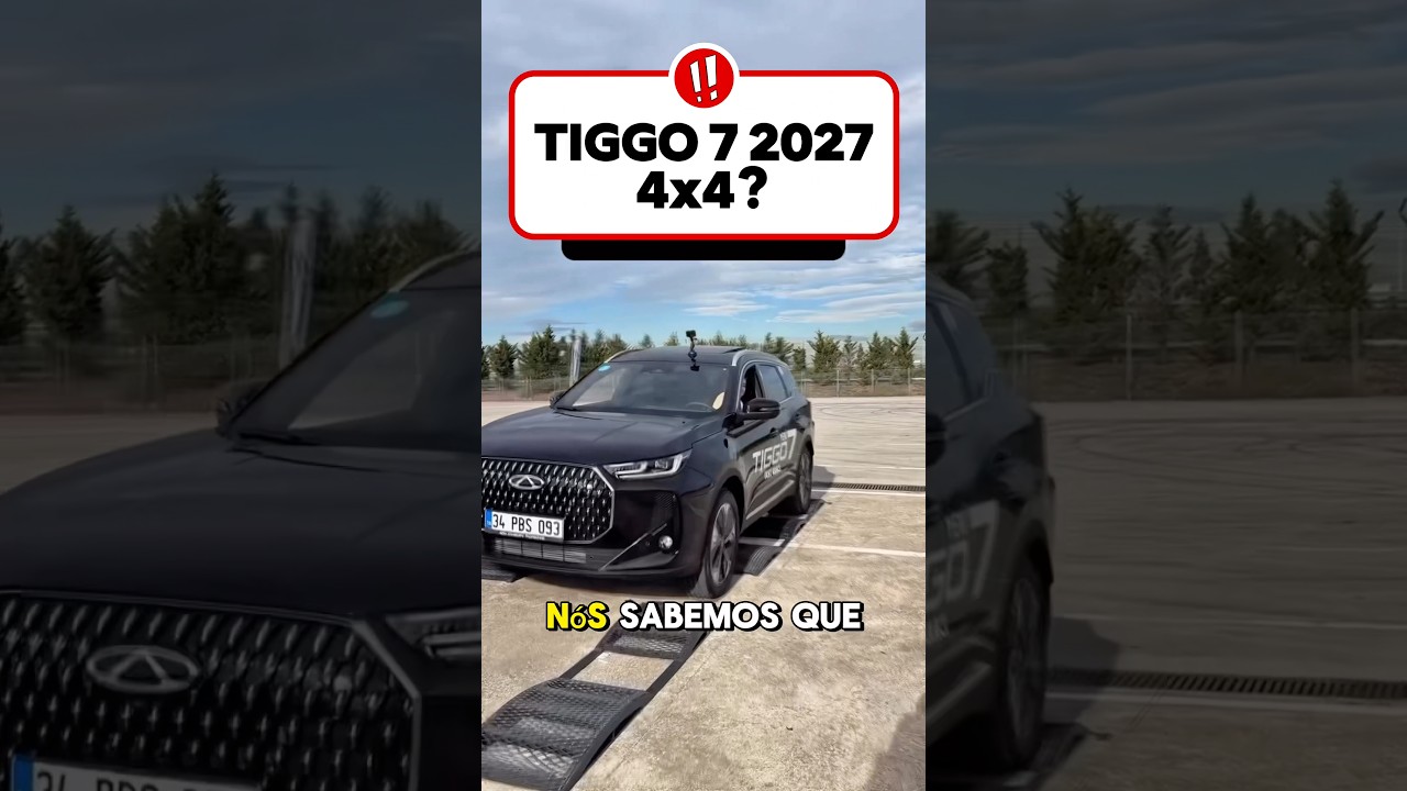 TIGGO 7 NA VERSÃO 4x4 EM 2027 🔥🚨