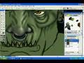 Orc in Painter by 14 Year Old Jake Kobrin