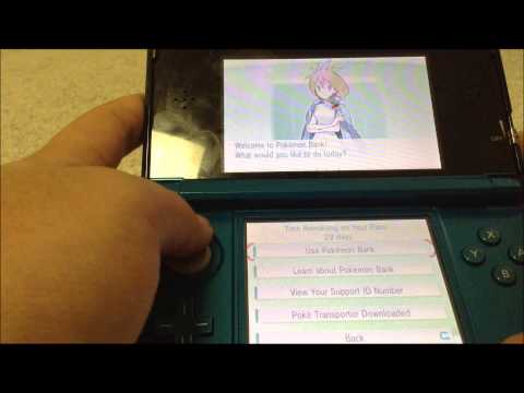 how to transfer pokemon from black to x