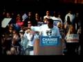 Barack Obama rallies with Hockey Mom Denise Ilitch in Detroi