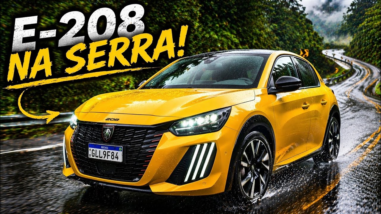 SERRA + 40°C: O CONSUMO DO 208 ELÉTRICO DISPAROU! 🚀