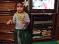 Lonely baby hoola dance