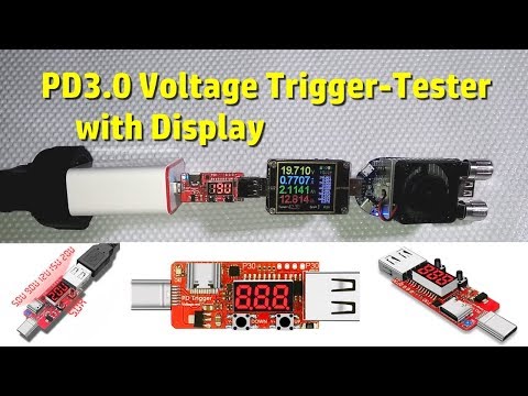 PD3.0 Voltage Trigger-Tester Review and Output Tests