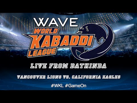 World Kabaddi League, Day 24: Vancouver Lions Vs. California Eagles