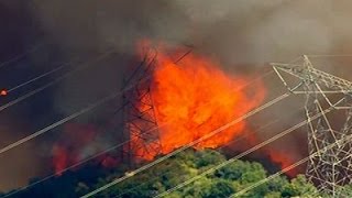 New fires erupt in California as heat wave sears the West