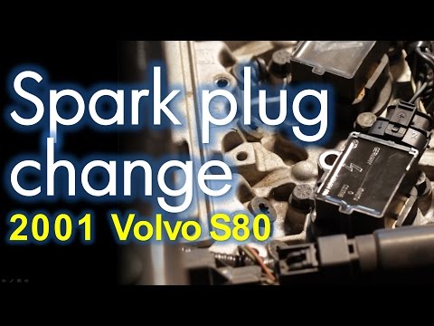 Replace spark plugs in a 2001 Volvo S80 – How to