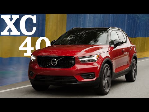 2021 volvo xc40 r design review  best interior in a compact suv