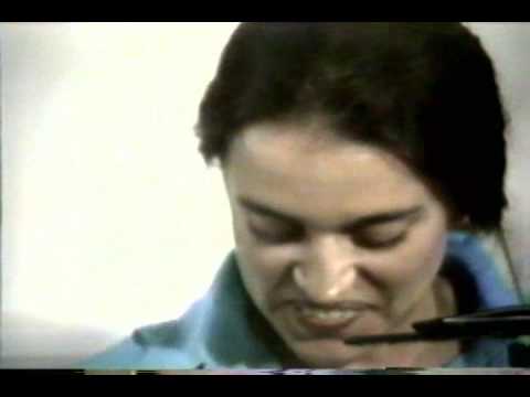 Poet Jere Carroll making ...