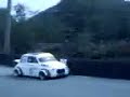 CATANIA ETNA CRASH INCREDIBILE PAZZESCO FIAT 500  IN UN MURO
