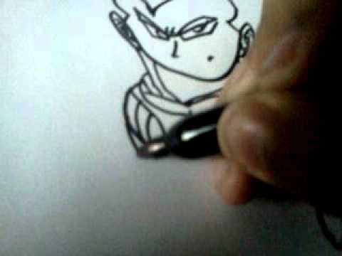 how to draw the dragon ball z characters