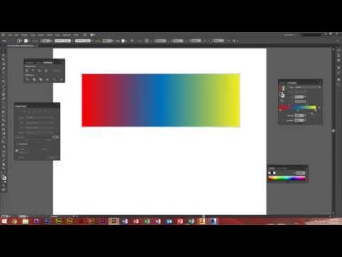 how to use the gradient tool in illustrator