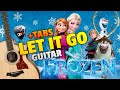 OST "Frozen: - Let It Go (Fingerstyle Guitar Cover With Tabs (Idina Menzel)