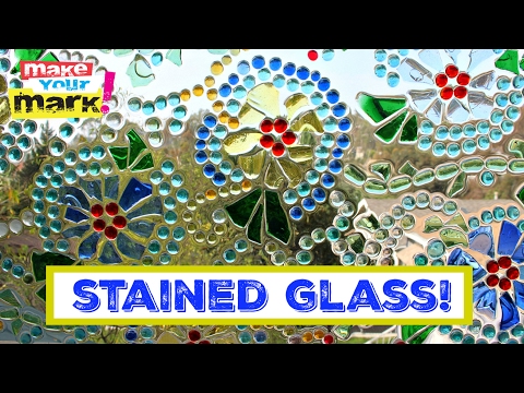 How to: Easy Stained Glass Window