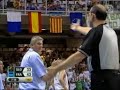 Rasho Nesterovic foul on Tony Parker