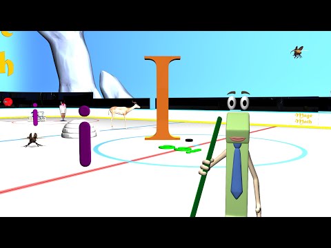 Learn the Letter I - 360° 3D VR Animated Kids Video - YouTube