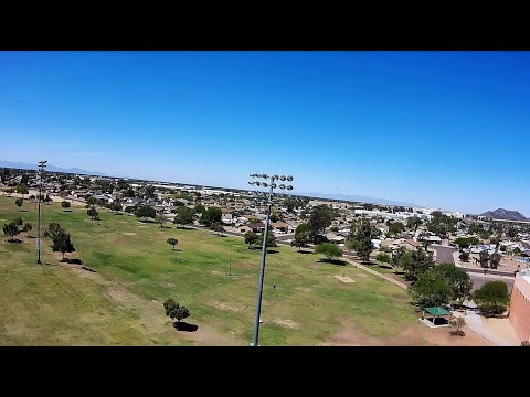 Geprc Cinequeen 4k FPV Large Park /Birds/Height/Distance/ Sunday April Morning
