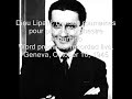 dinu lipatti, danses roumaines pour piano et orchestre
vif
andantino
allegro vivace 
dinu lipatti (piano)
ernest ansermet / orchestre de la suisse romande (osr) 
(word premi�re, recorded live, geneva, october 10, 1945)