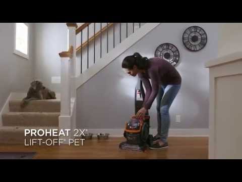 ProHeat 2X Lift Off Upright Carpet Cleaner Feature Video