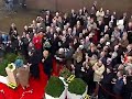 Koningin Beatrix doopt MS De Zonnebloem