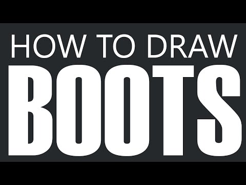 how to draw ugg boots