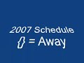 Tennessee Titans Schedule 07-08.