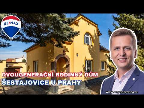 Video Prodej rodinného domu s garáží, dílnou a hospodářským zázemím, ul. Revoluční, Šestajovice