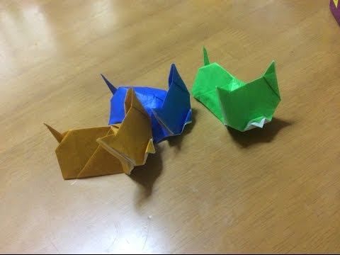 折り 折り紙 : 折り紙 ねこ : writtenepisodes.com