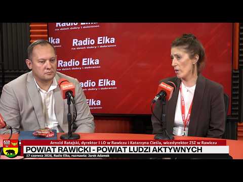 Powiat Rawicki - Arnold Ratajski, dyrektor I LO w Rawiczu... :: Jakie szkoły ponadpodstawowe wybierają dziś ósmoklasiści? Które kierunki dają największe szanse na pracę, a które cieszą się największą popularnością? W audycji samorządowej Powiatu Rawickiego rozmawiamy z dyrektorami dwóch największych szkół ponadpodstawowych w powiecie - Zespołu Szkół Zawodowych w Rawiczu oraz I Liceum Ogólnokształcącego w Rawiczu. Będzie o nowych kierunkach kształcenia, współpracy z pracodawcami, klasach mundurowych, rekrutacji na rok szkolny 2026/2027 oraz o tym, dlaczego warto postawić właśnie na szkoły prowadzone przez Powiat Rawicki.
