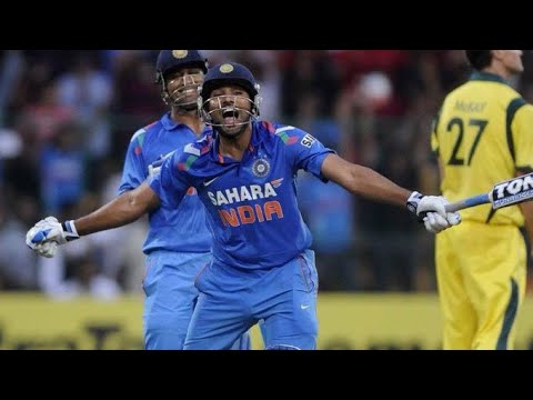 Cricket - India clinch the VB Tour of India ODI series 3-2 after Rohit Sharma (209) led the hosts to a 57-run win despite James Faulkner's 57-ball hundred.