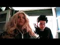 en retraite dans le nord pour constuire (une partie) des d�cors, val�rie damidot (marie-ren�e di marrval) s'est invit�e parmi nous
