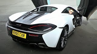 McLaren 570S demonstration - Revs and Fly-Bys