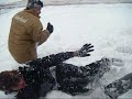 playing in the snow playing in the snow