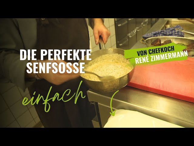 Cremige Senfsoße in 5 Minuten! Perfekt zu Fleisch & mehr!