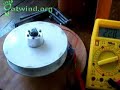 DIY Axial Flux alternator